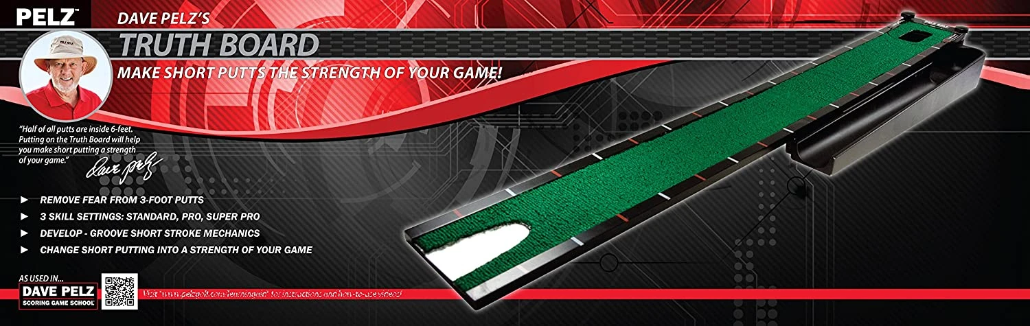 Dave Pelz's Truth Board - Make Short Putts The Strength Of Your Game! - Image 2