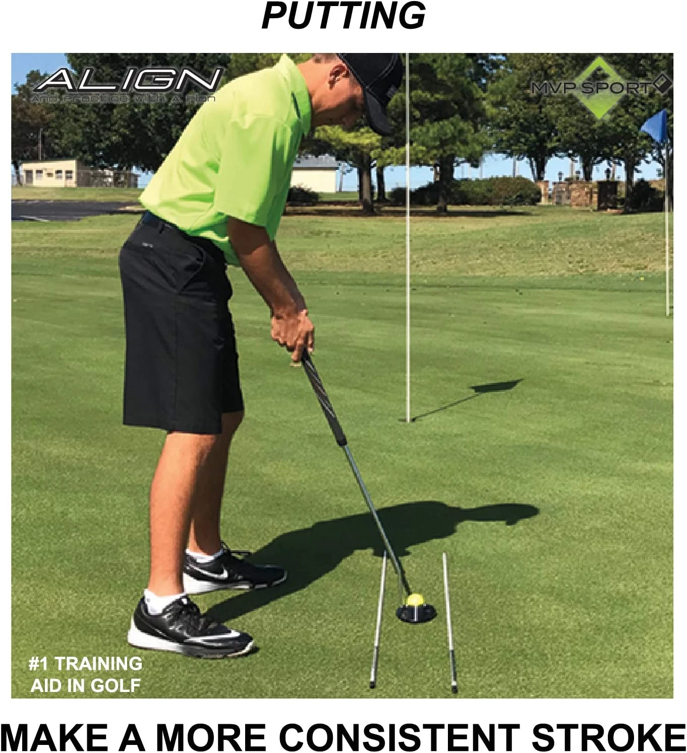 MVP Sport Golf Alignment Sticks 2-Pack - Image 11