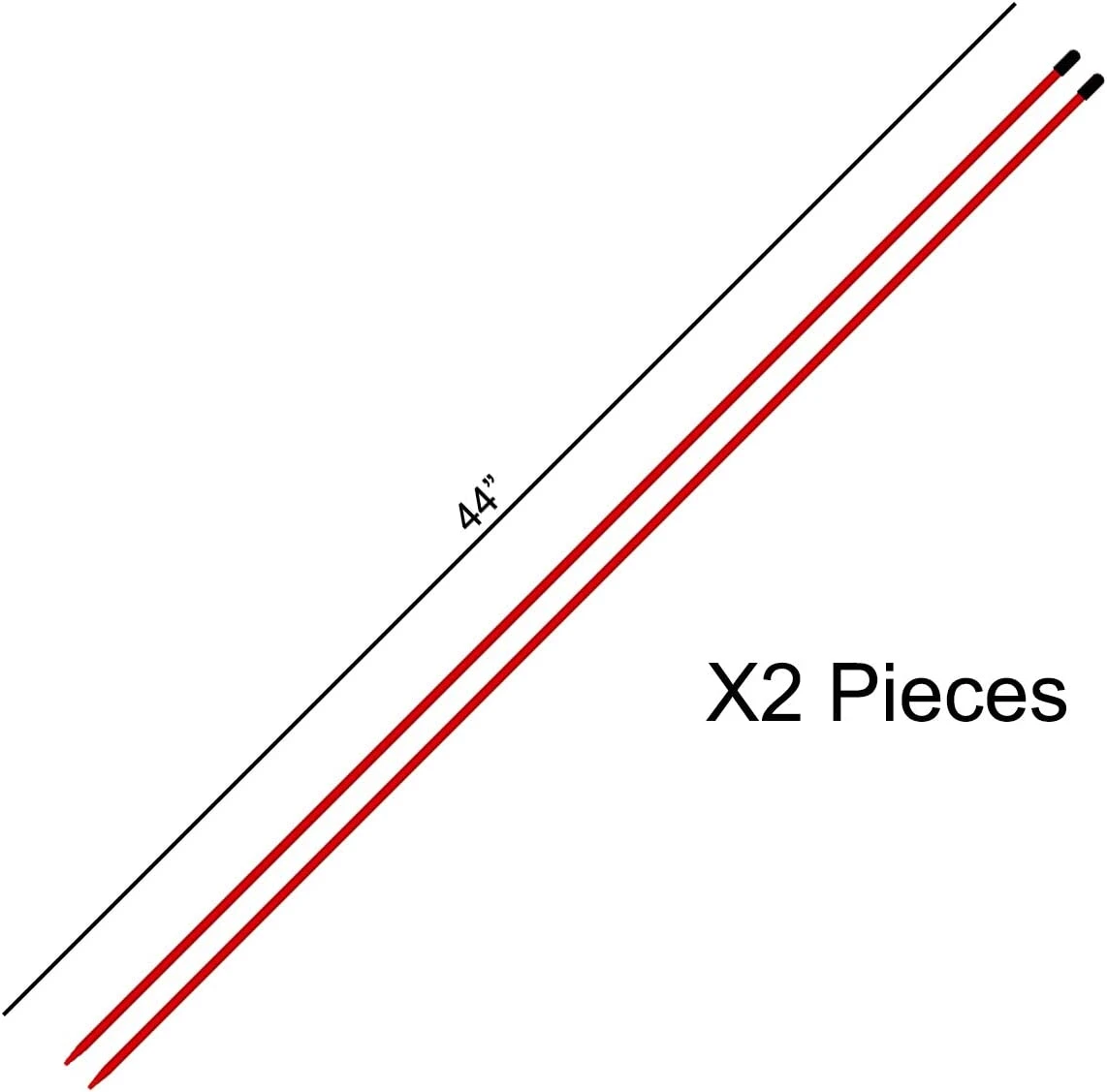 MVP Sport Golf Alignment Sticks 2-Pack - Image 2