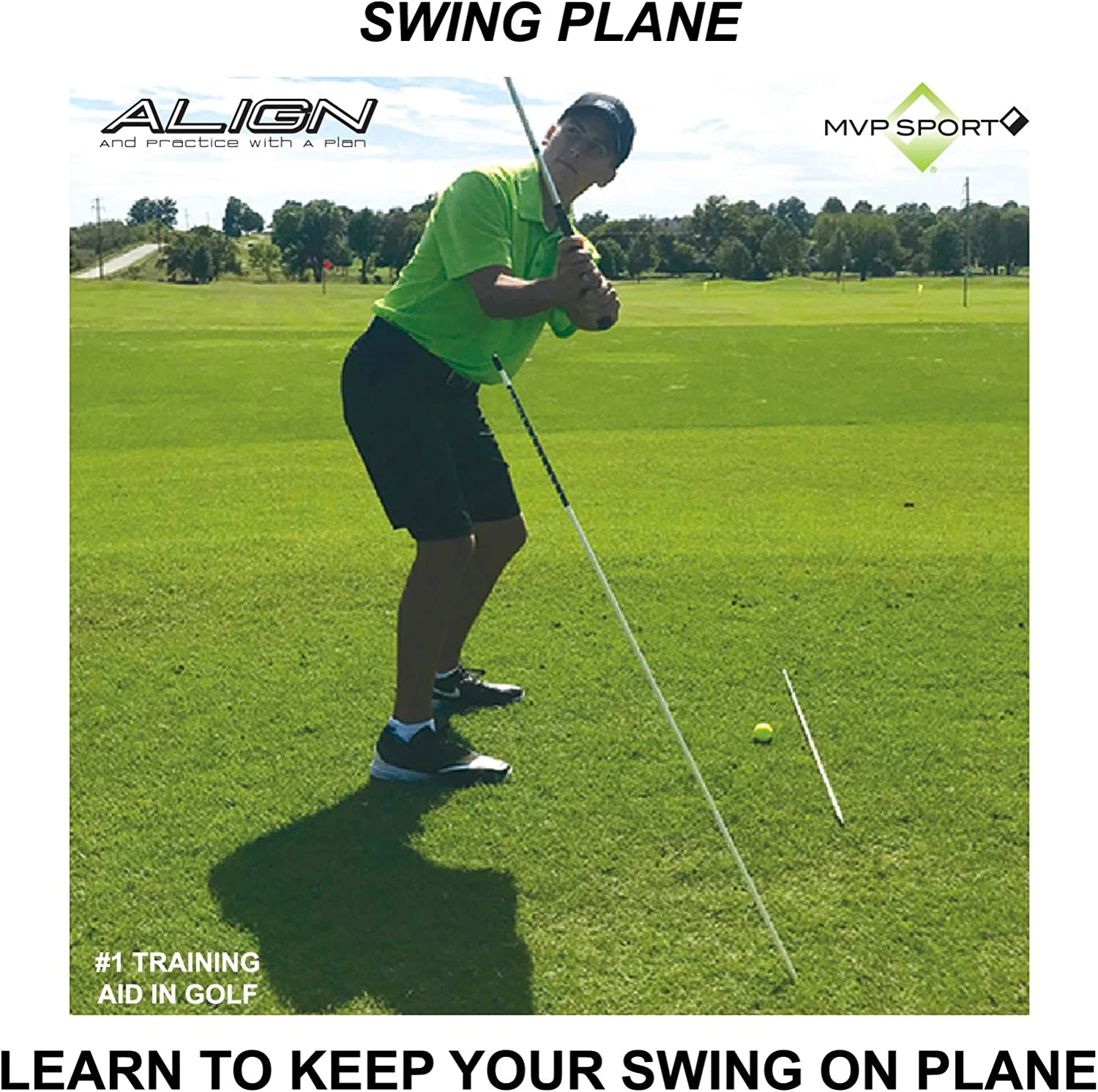 MVP Sport Golf Alignment Sticks 2-Pack - Image 8