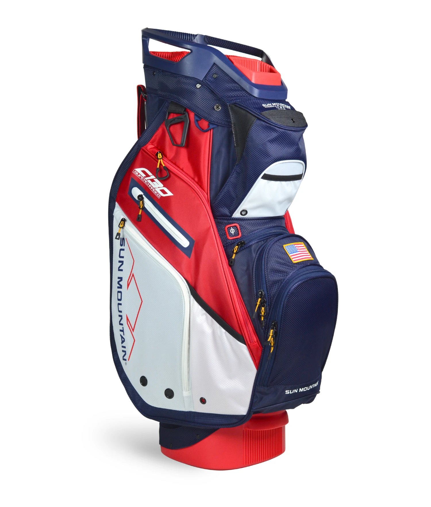 Sun Mountain Golf 2021 C-130 Supercharged Cart Bag - Image 5