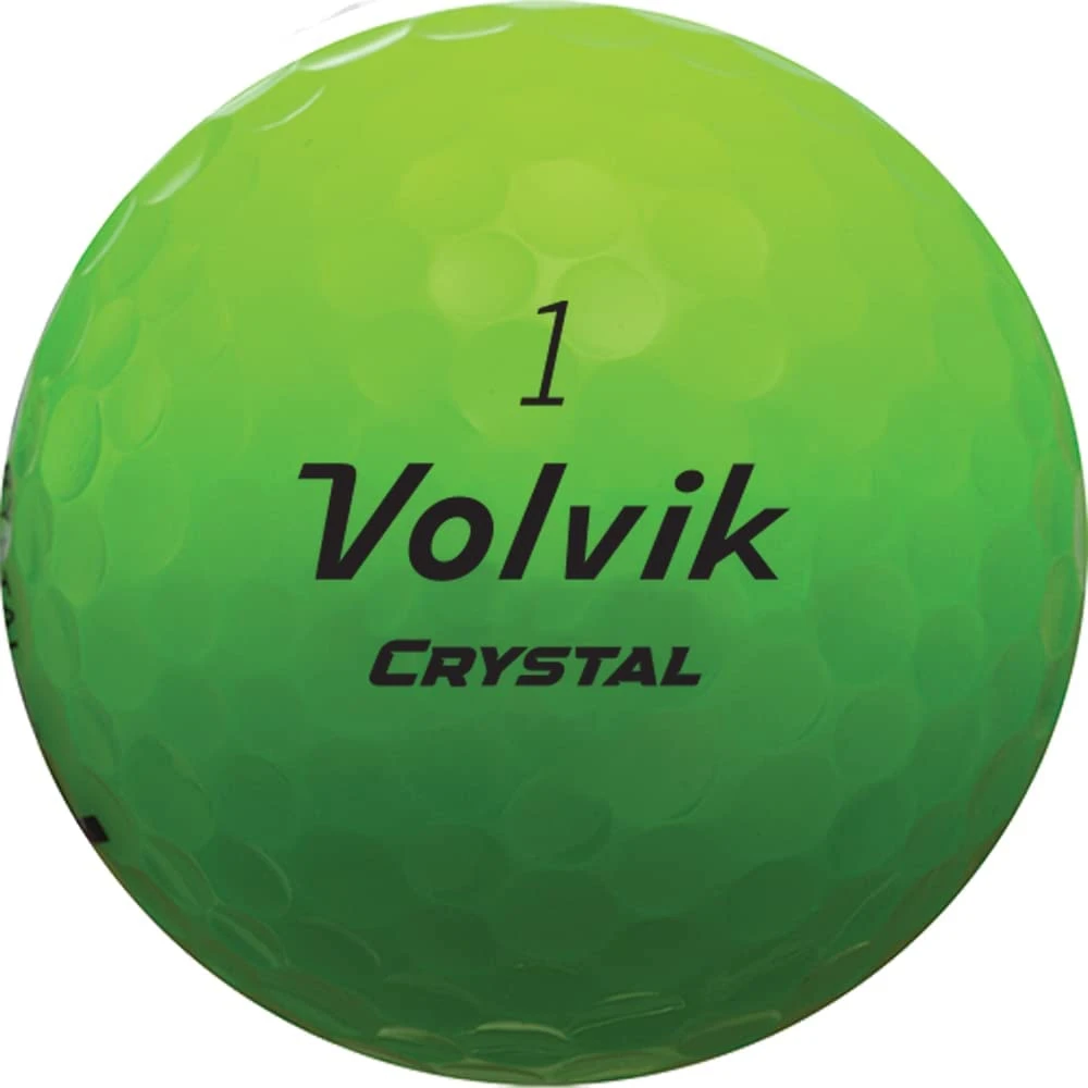 Volvik Crystal Focus Colored Golf Balls - Image 2