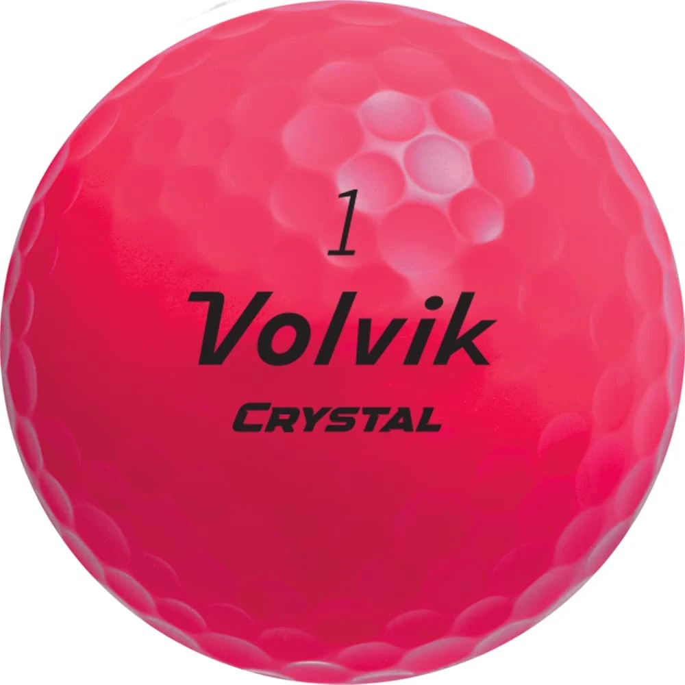Volvik Crystal Focus Colored Golf Balls - Image 4