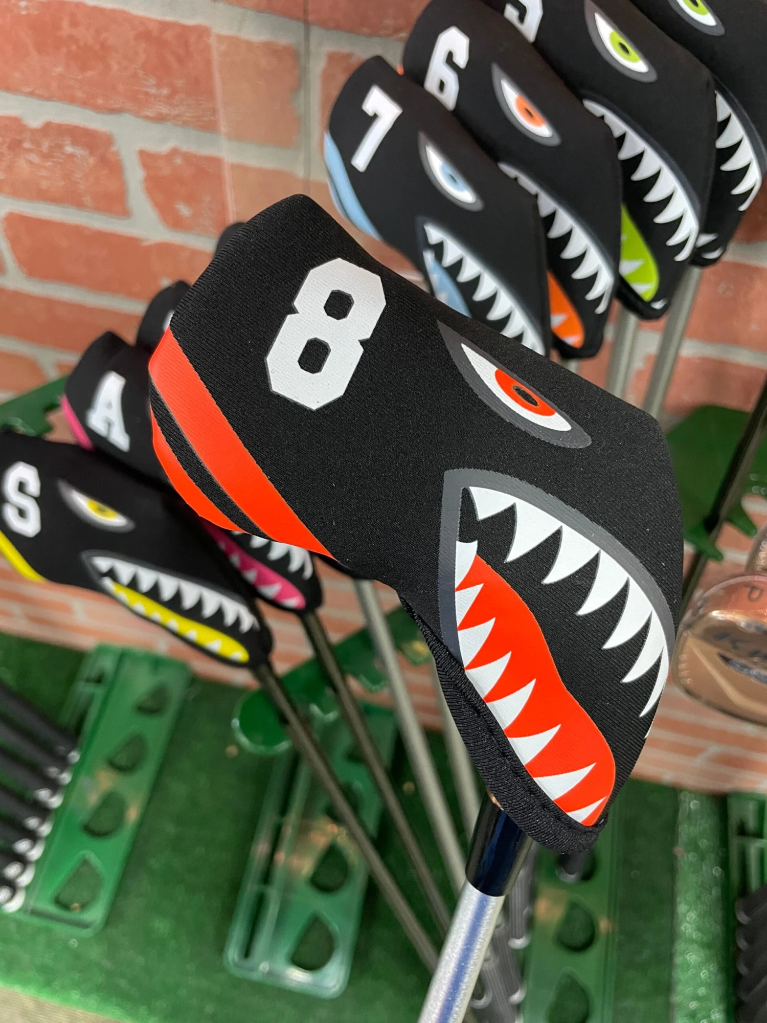 Shark Bite Neoprene Iron Head Covers Set - Image 5