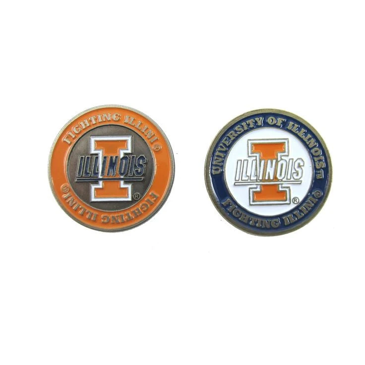 NCAA Double Sided Collegiate Golf Ball Marker Coins - Image 19