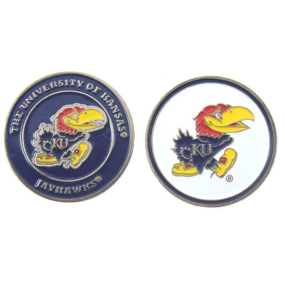 NCAA Double Sided Collegiate Golf Ball Marker Coins - Image 2