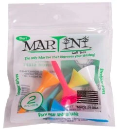 Martini Tees - 2" - 6 Pack