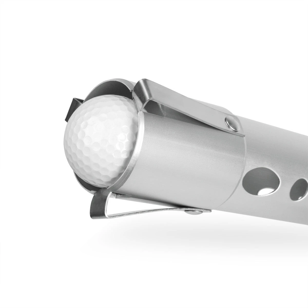 Orlimar Golf Ball Retriever Shag Bag With Aluminum Handle And Frame - Image 2