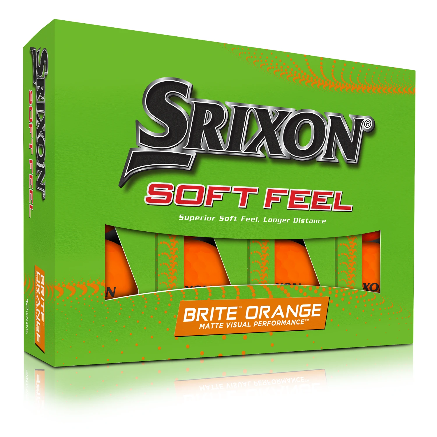 Srixon Soft Feel Brite Matte Color Golf Balls - Image 2