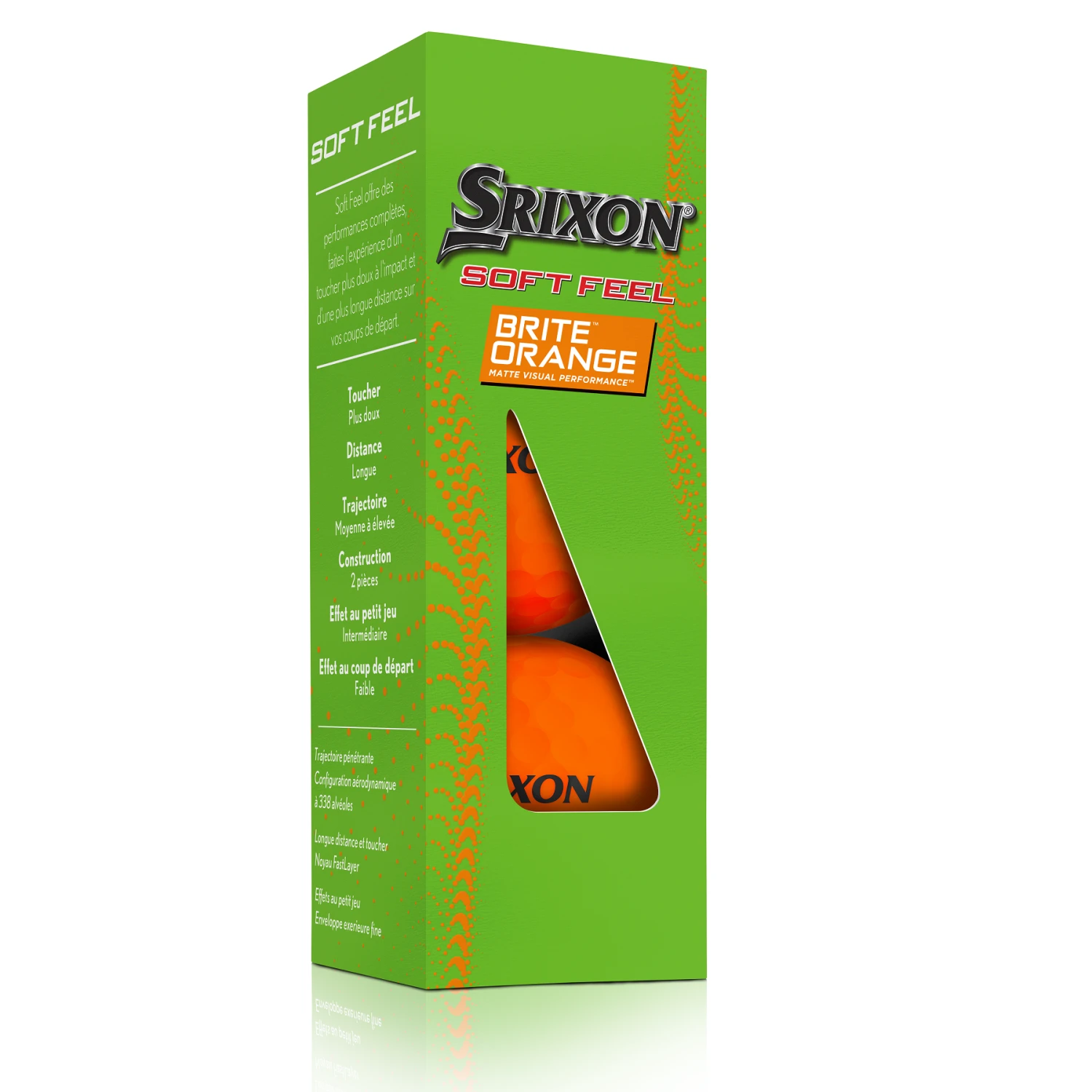 Srixon Soft Feel Brite Matte Color Golf Balls - Image 3