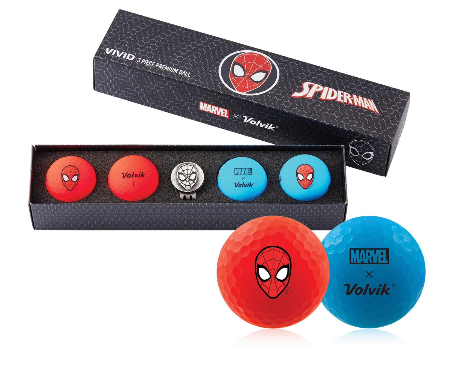 Volvik Marvel Limited Edition Marvel Golf Ball Gift Packs - Image 3
